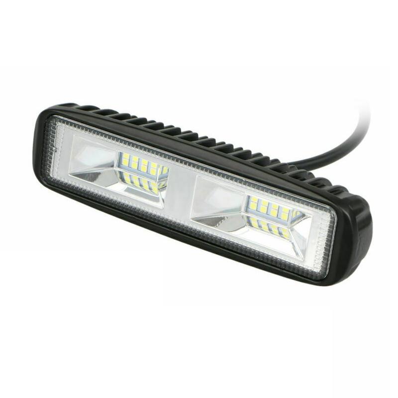 

1/2 шт. 12 В 48 Вт 16 светодиодов Автомобильный рабочий свет Водонепроницаемый Мотоциклетный Внедорожный Грузовик Прожектор Фары Лампы Автомобильные Внешние Аксессуары