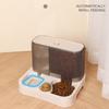 Large Capacity Cat Automatic Feeder Water Dispenser Wet and Dry Separation Dog Food Container Drinking Water Bowl Pet Supplies