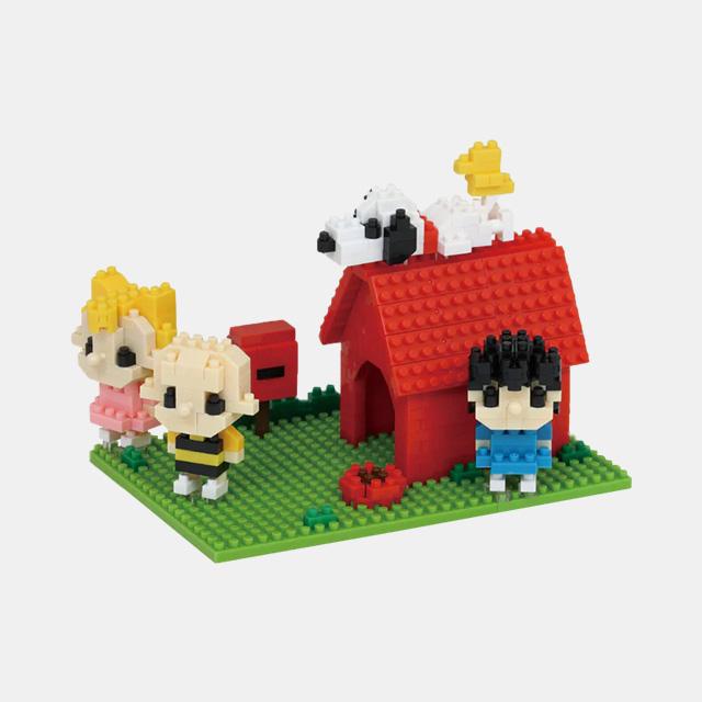 [Bandai] Iconic House Snoopy Наноблок Строительный набор