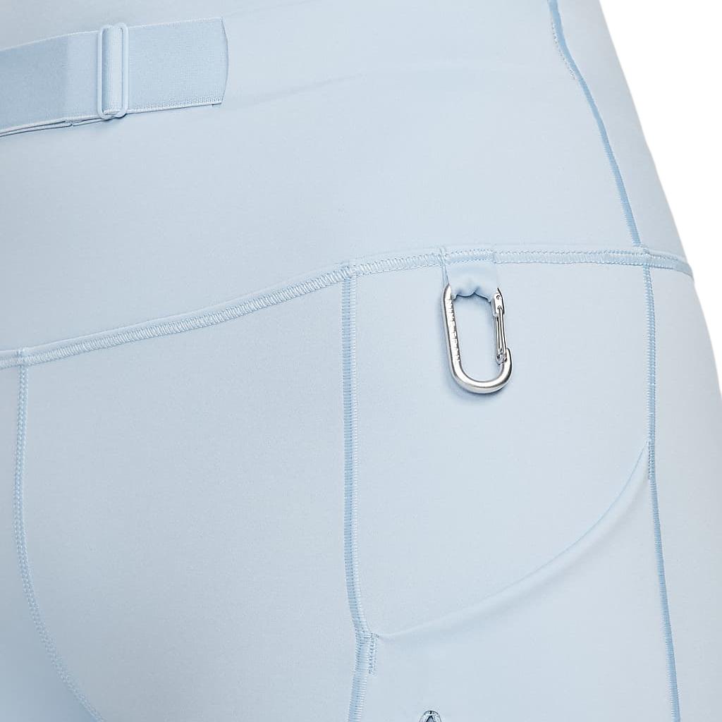 Nike Trail Go Letter Print Quick-Dry High-Waist Pocket Design Sports Trousers Women Bottoms Light-Military-Blue FN2665-440