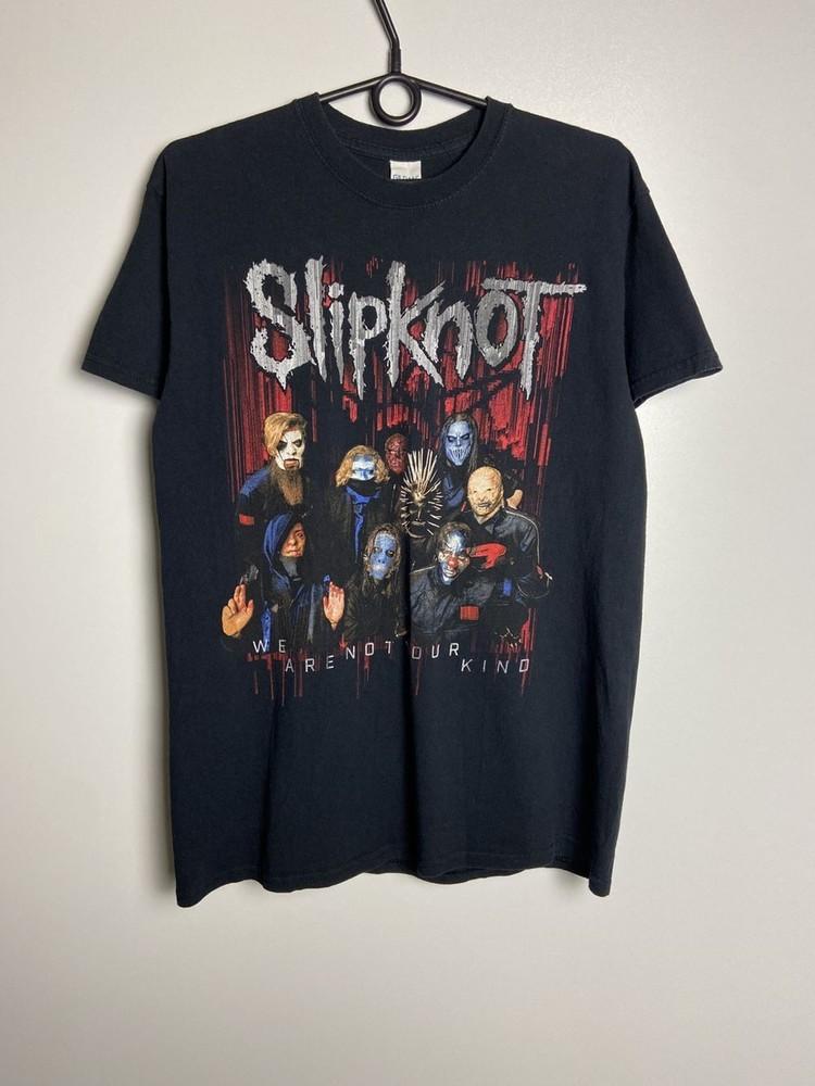 2019 Slipknot We Are Not Your Kind Тур Черная Унисекс Футболка S5XL KH9063 Унисекс Футболка S