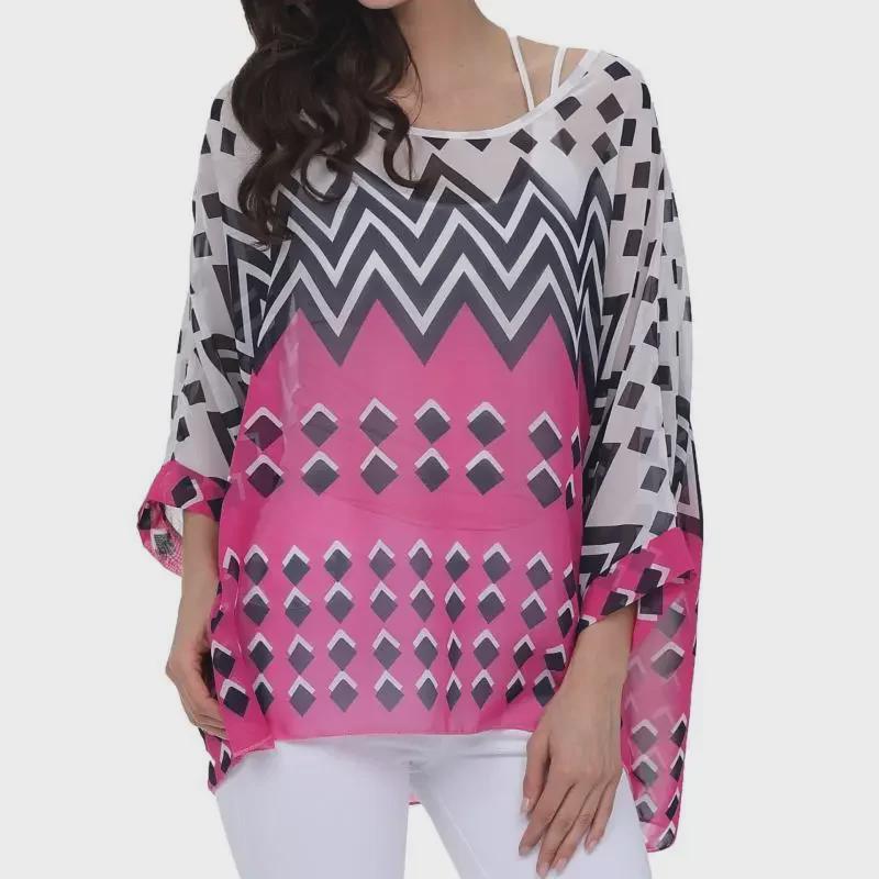 

Женская пляжная рубашка Bohemian Chiffon с защитой от солнца Large
