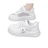 Popular Breathable Mesh Little White Shoes Women's 2025 New Bread Shoes Summer Thick-soled Versatile and High Soft Baseplate Shoes Women