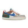 Air Force 1 Shadow Sail Signal Blue Green Women Sneakers White Green-Noise Cream CI0919-109