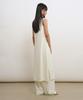 General Idea Temperature Cut Cool U-Neck Maxi Knit Dress [Ivory] / Gf2Lop512