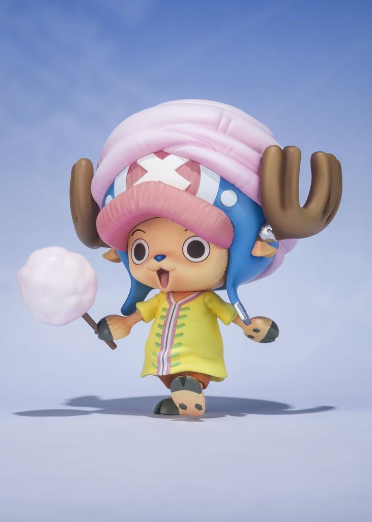 TAMASHII NATIONS Figuarts ZERO ONE PIECE Tony Tony Chopper Whole Cake Island Approximately 70mm PVC ABS Finished Figure - Ver. - & Pre-painted