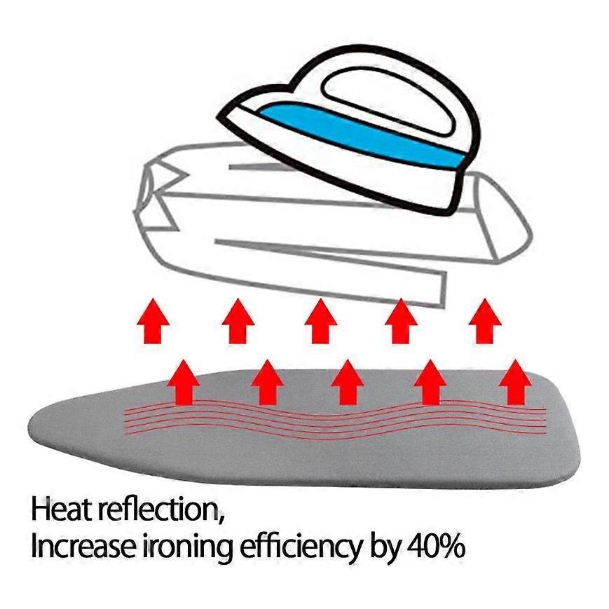 Extra Thick Cover & Cushion For Ironing Board In Gray