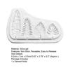 Dessert Mold Food Grade Silicone Heat-Resistant Leaf-Shaped 3D DIY Cake Dessert Mold Decoration Kitchen Supplies