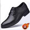 Leather Shoes Men  Business Oxford  Breathable Patent Leather Formal Shoes Plus Size Man Office Wedding Flats Male Black