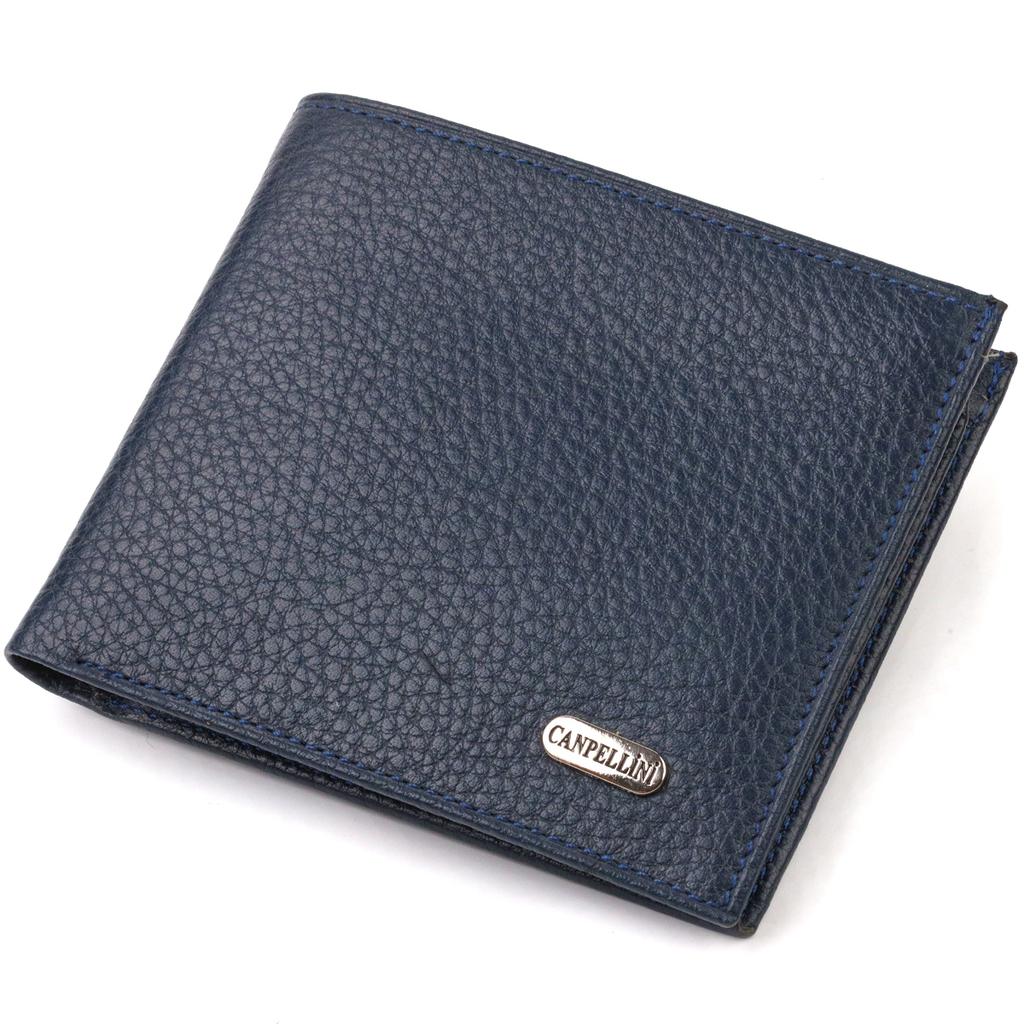 The Perfect Men's Wallet Made of Genuine Leather Flotar CANPELLINI 21787 Blue