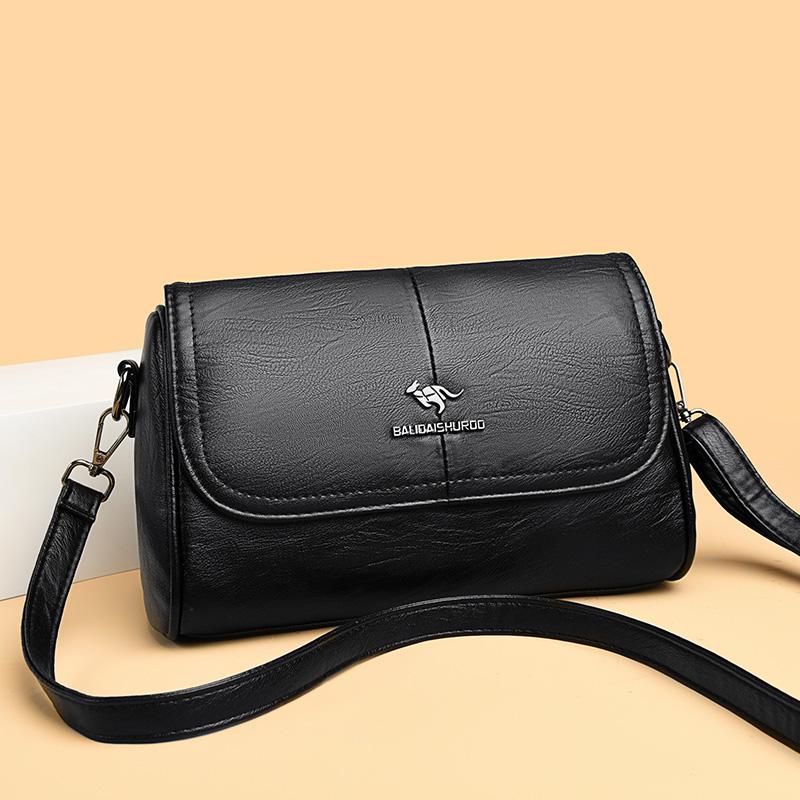 Geantă crossbody pentru femei din piele PU moale de înaltă calitate, geantă de umăr la modă pentru femei potrivită pentru uz zilnic, cumpărături, navetă