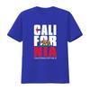 California Republic T Shirt Vintage Washed Fashion Breathable Streetwear Unisex Slightly Comfortable Versatile Homme