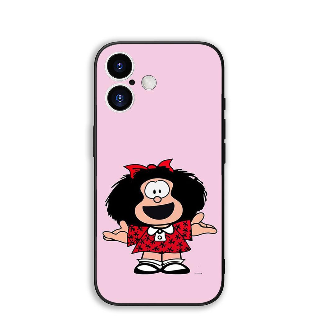for Samsung Galaxy Note 20 Ultra 10 8 9 S10 Plus Lite S8 A70 A24 A25 S10E A21S A37 A57 A51 A7 Case Poster M-Mafaldas Cartoon