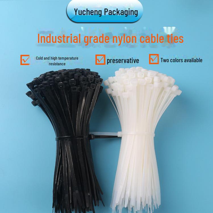 Fascette autobloccanti in nylon: Giardinaggio Bianco e Nero e Cinghie Metalliche