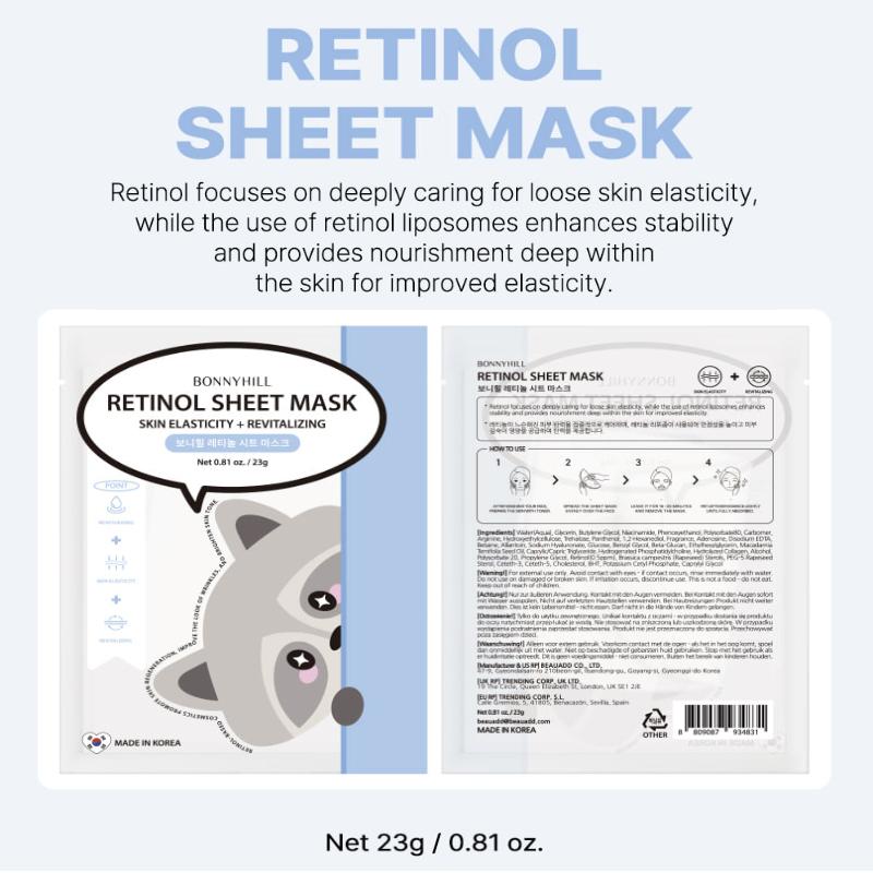 BONNYHILL Bogenmaske (7 Optionen / 23g*5 Stück)