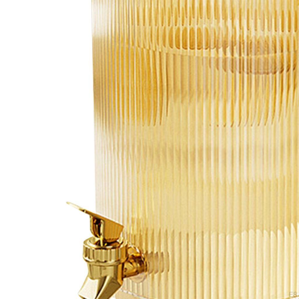 Beverage Dispenser Container with Faucet for Cold Water And Iced Drinks
