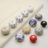 Multiple Colors Ceramic Handle Single Hole Cabinet Pull Vintage Door Knob  Shoe Cabinet
