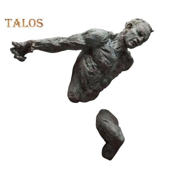 

Мужская абстрактная скульптура, настенный декор из смолы, статуя человеческого тела, настенное крепление, художественная фигура, скульптура для дома, гостиной, галереи A