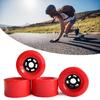 Longboards Wheels with Bearings, Soft Cruiser Wheel Street Wheel for Skateboards PU Skateboard Cruiser Wheel Replacement
