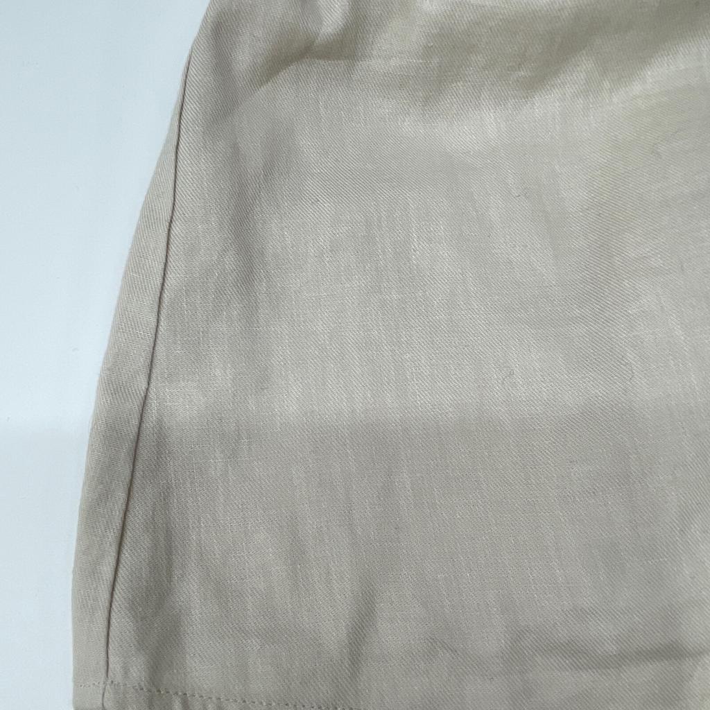 ETRE TOKYO Beige Cotton X Linen Dress Dress F beigeUsed