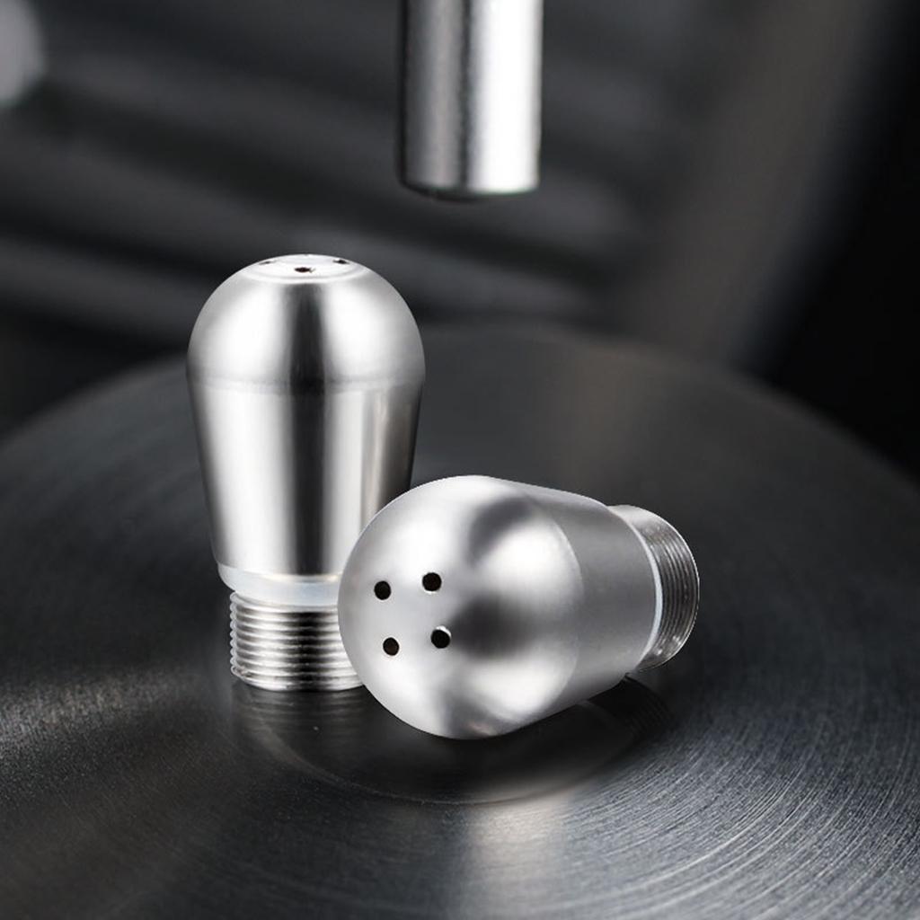 

Многоразовый носик для кофемашины из нержавеющей стали, универсальная насадка для приготовления кофе с 3/4 отверстиями