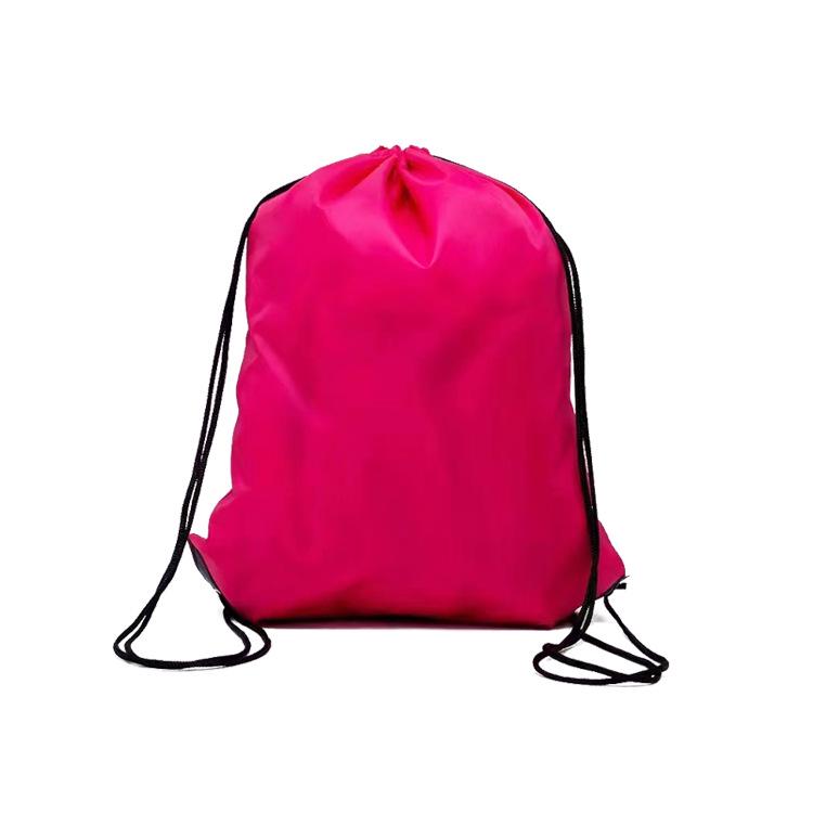 Spot Polyester Outdoor Drawstring Backpack - Small Batch Printing
