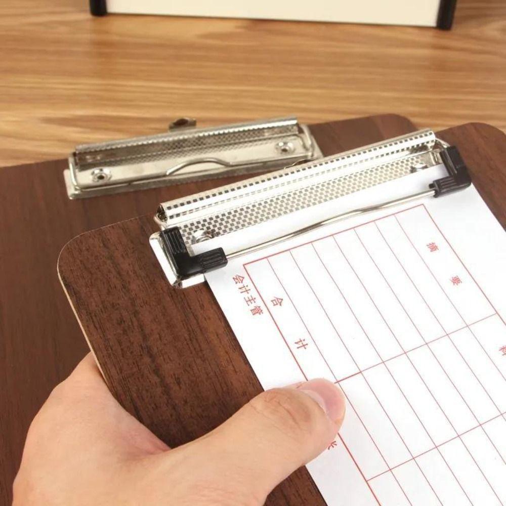 Houten Klembord A4/A5 Schrijfblok Hoge Kwaliteit Menu Contract Klem Kantoor School