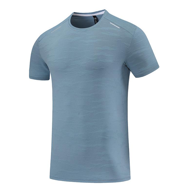 2024 Men's Quick-Dry Short-Sleeve Fitness Running T-Shirt for Outdoor Sports