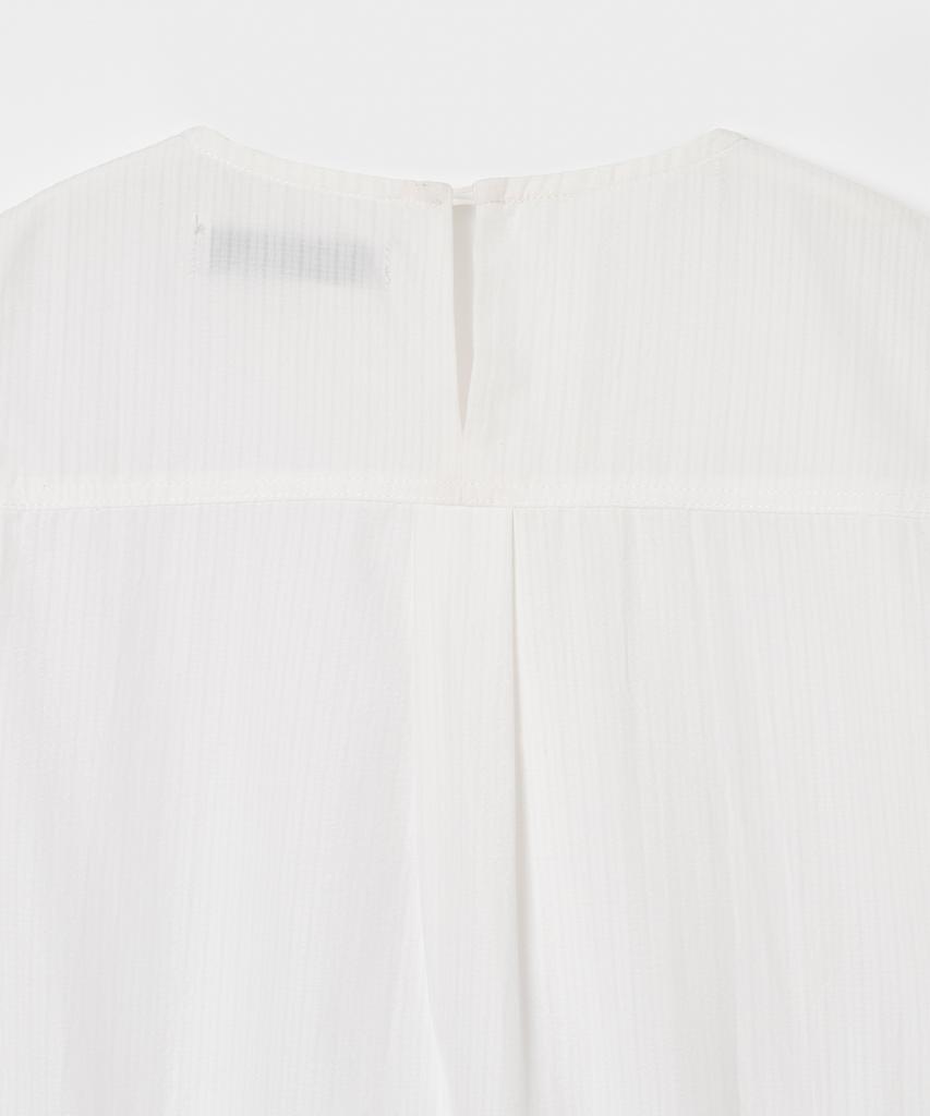 MILLO WOMEN Double Layer Sleeveless Shirt [White]