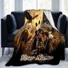 1PC Custom Name Native American Spirit Flannel Blanket Versatile,all-season Throw Suitable for the Living Room,bedroom,camping,travel,and Gift