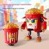 Three-Form Robot Mech Spinning Top - Children's Educational Deformation Toy