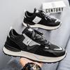 Fashion Autumn New Men Breathable Running Shoes Outdoor Non Slip Lace Up Platform Sneakers Comfortable Height Increase Vulcanized Shoes