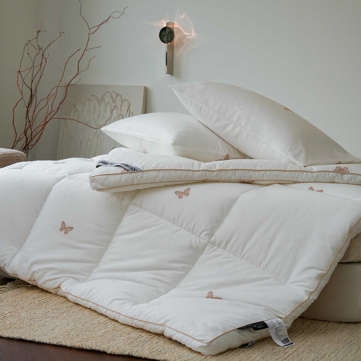 

Pure Cotton Mattress Pad - 1.8m, Soft, Thick, All-Cotton Underlay for Household Bedding 150*200cm ~3.85kg