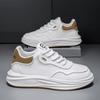 Men's Shoes Spring and Autumn New Versatile Sports Casual Running Height Increase Youth Leather Dad Shoes