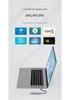Five-in-One USB 3.0 Docking Station with Card Reader and Laptop Interface Expander