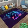 "Colorful Gaming Controller Print Carpet for Bedroom Decoration" Suitable for Use As an Anti-slip for Living Room Bedroom Sofas