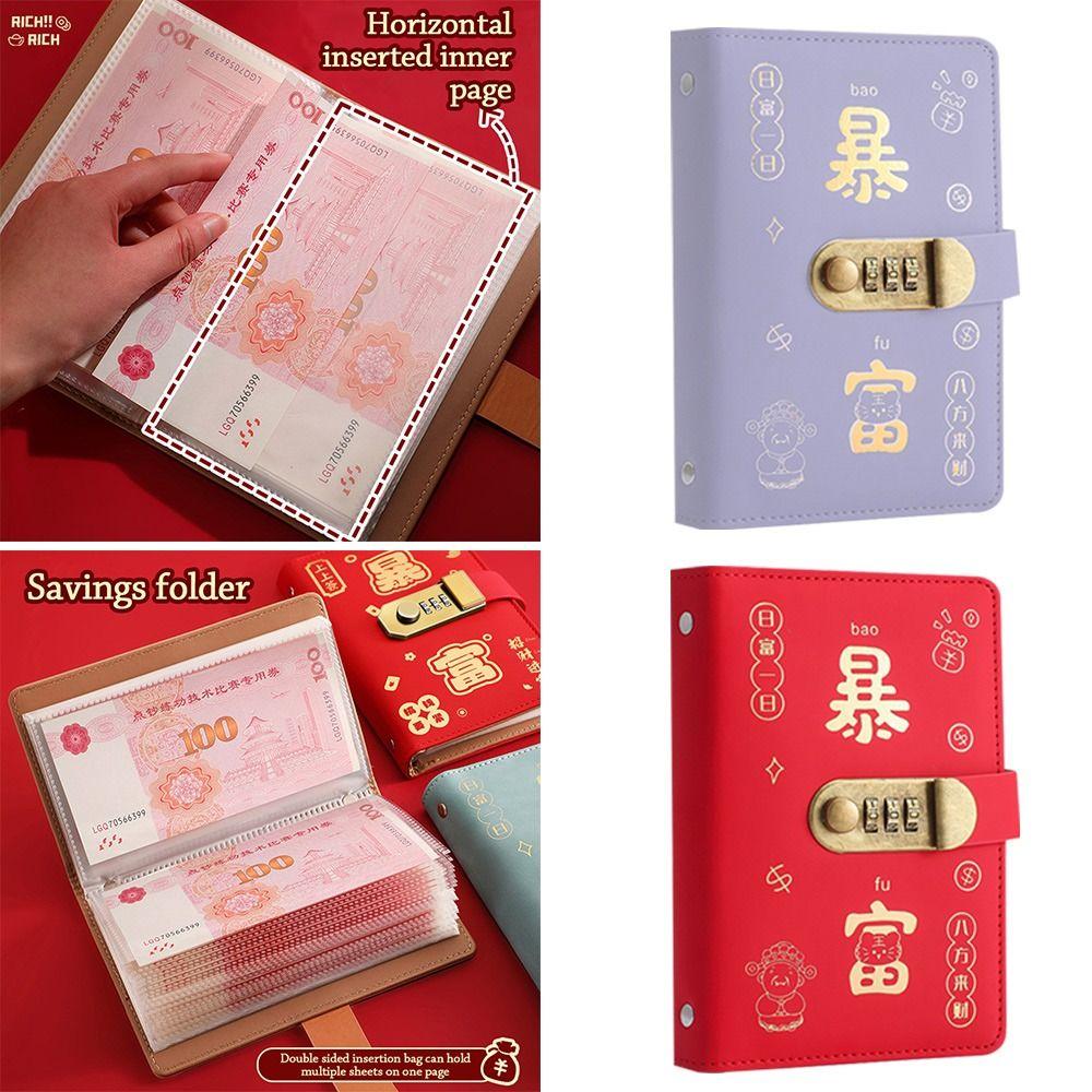 With Password Lock 100 Envelopes Money Saving Challenge Savings Challenges Book  Children