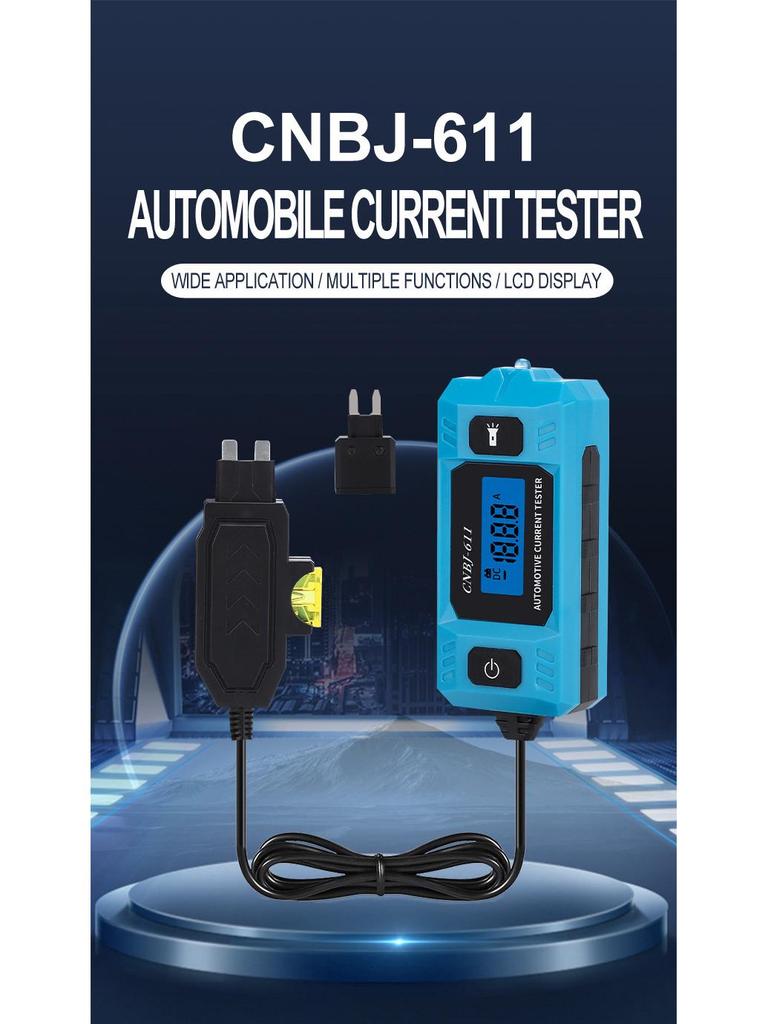 Automotive Fuse and Current Tester / Leakage Analyzer / Fault Detector