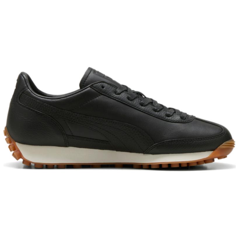 Puma Easy Rider Lth Comfortable Retro Low Top Lifestyle Shoes Unisex Sneaker Black 399029-01