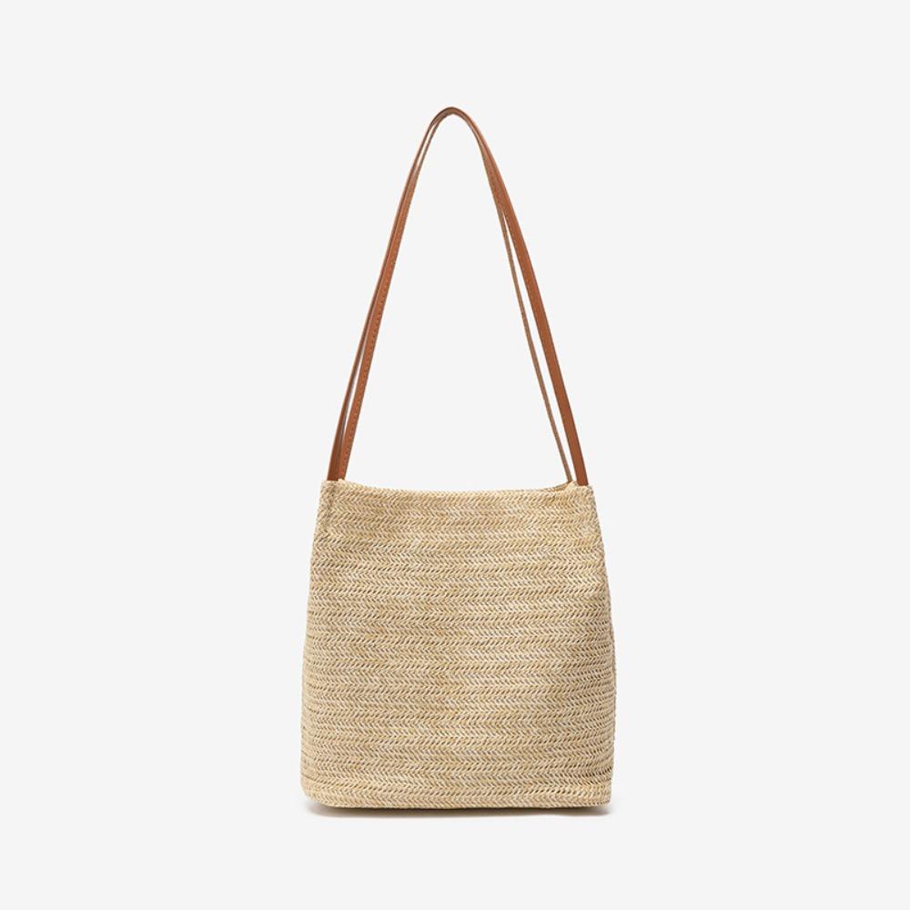 Summer Straw Weave Bag Beach Women's Tote Bag New Straw Shoulder Bag  Travel