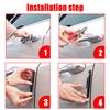 4Pcs Car Door Edge Guard Scratch Strip Anti-scratch Protector Cars Accessories Bumper Protection Stickers GZW