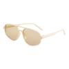 Polarized Trendy Retro Light White [uxcell] Square-shaped Sunglasses, Style, Unisex, (brown Lenses)