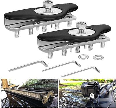 Nebelscheinwerfer, Halterung, Fahrradhalterung, Edelstahl, Klemmend, Kein Bohren Erforderlich, Einfache Montage, Silber,