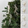 Acrylic Christmas Crystal Pendants Ice Edge Glitter Christmas Tree Ornaments Hanging Icicle Icicle Hanging Ornaments