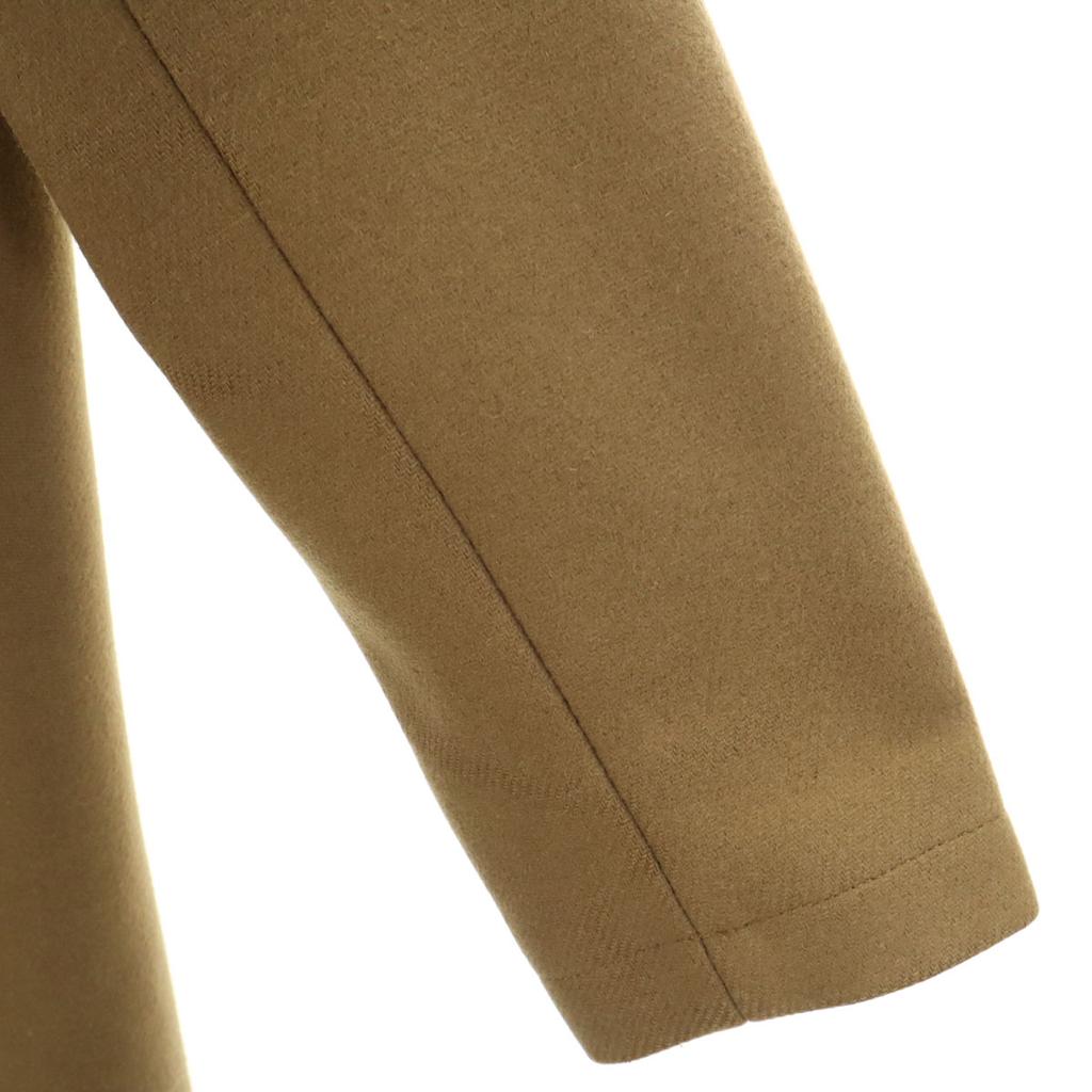 EDIFICE Stainless collar coat L Khaki Brown Men's Used
