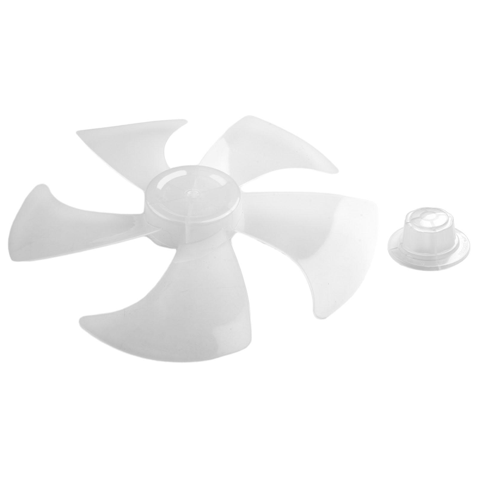 

14 Inch Fan Blade Easy To Install For Household For Pedestal прозрачный белый
