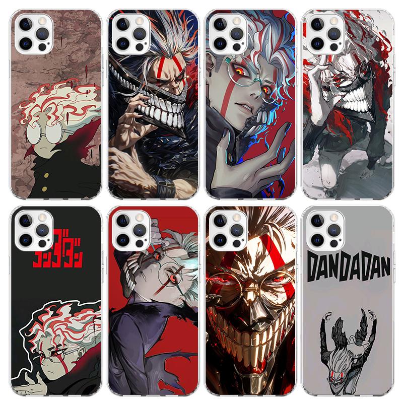 Anime D-Dandadans Okarun Phone Case For iPhone 17 Air 16 15 Pro Max 14 Plus 13 Mini 12 11 Cover 7 8 SE Silicone Shell Print Fund