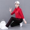 Women's Stand Collar Cardigan and Sportswear Set - Spring/Autumn 2025 Running Two-Piece