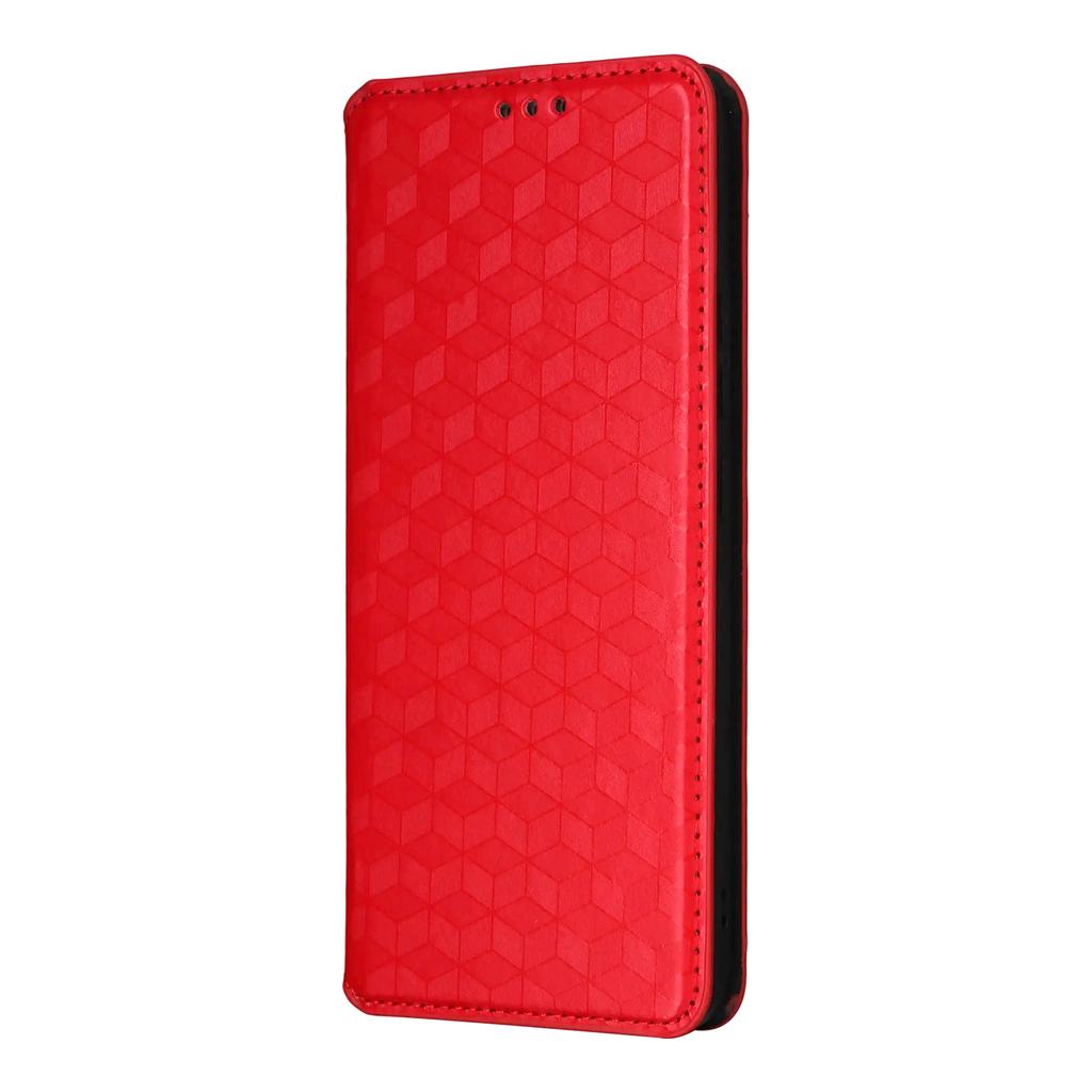 For Oppo F29 5G Case Wallet Rhombus Imprinted Leather Phone Cover