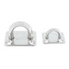 Stainless Steel Pad Eye Plate Square Hook Bracket for Boat Marine Equipment Sailing Shade Sail Yacht Accessories